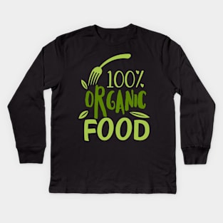 Organic Food Kids Long Sleeve T-Shirt